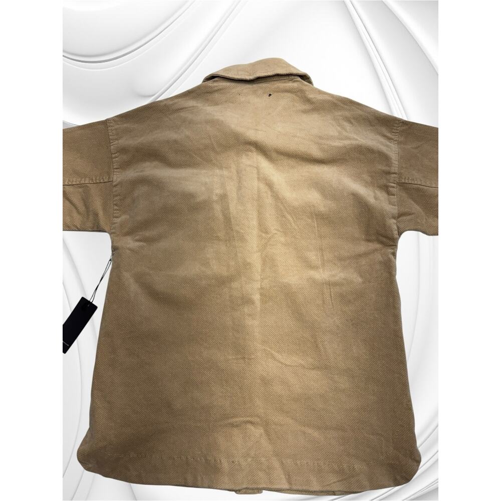 FOREVER 21 Women’s Small Tan Western Rancher Shirt - Picture 4 of 4